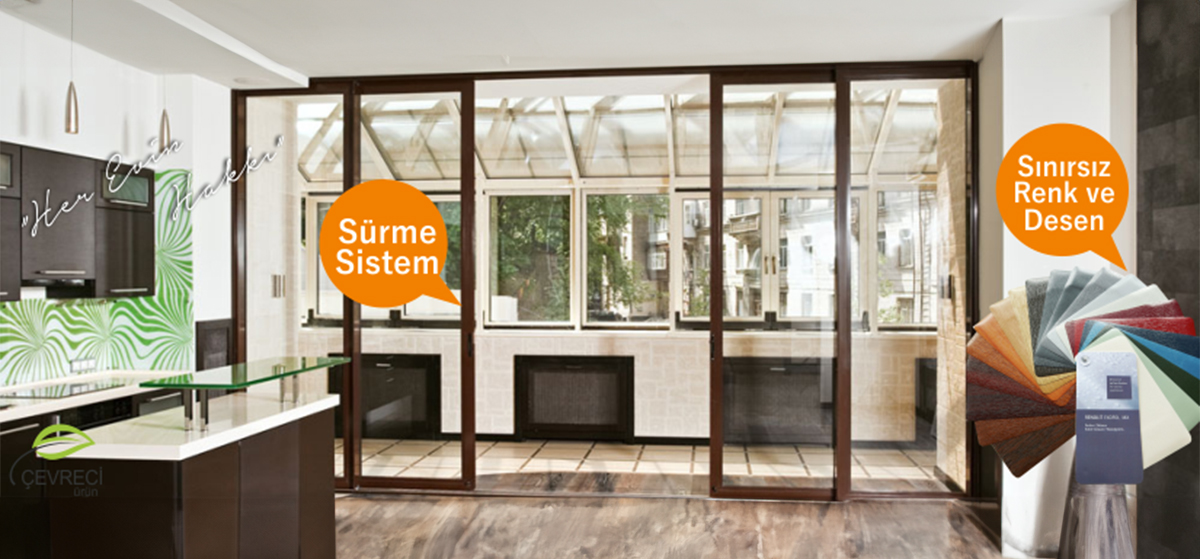 Sürme PVC Pencereler