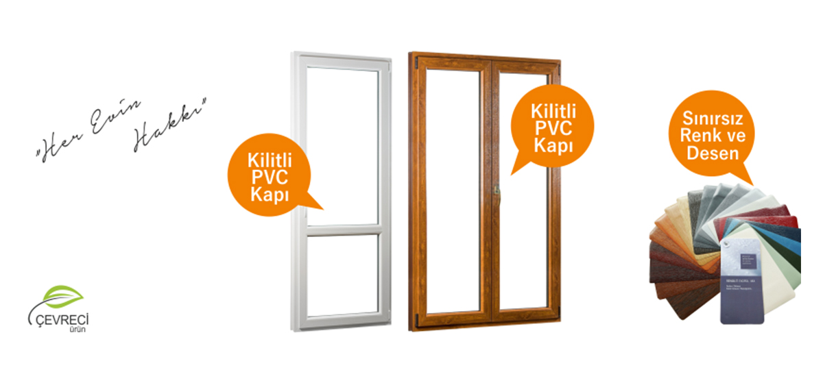 Kilitli PVC Kapılar
