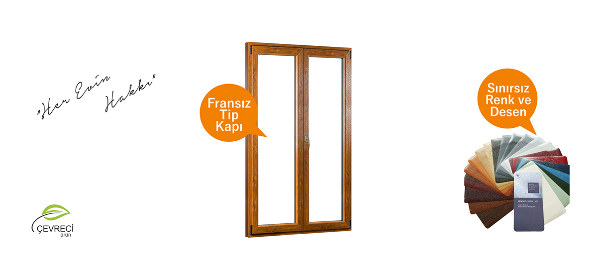 Fransız Tip PVC Kapılar