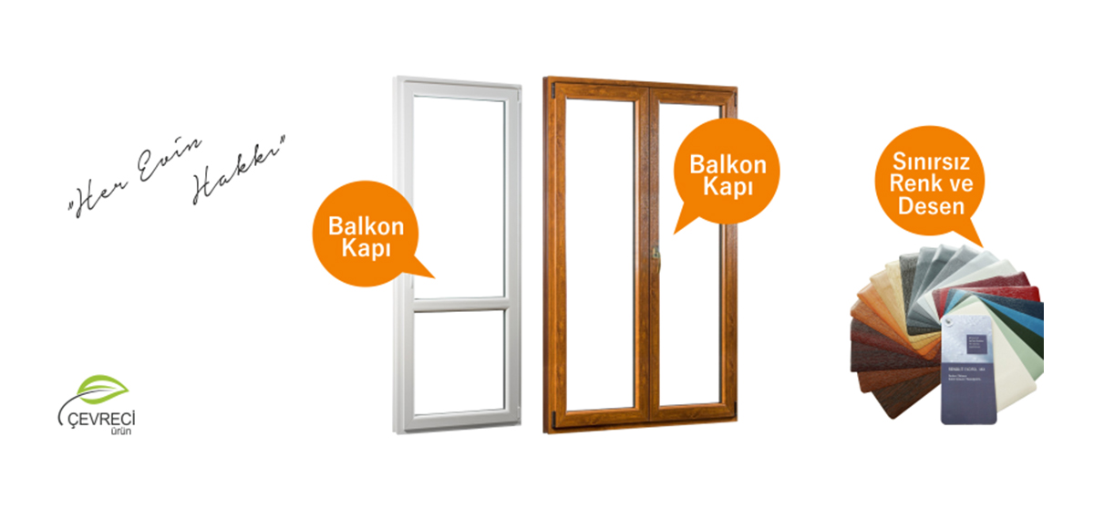 Balkon PVC Kapıları